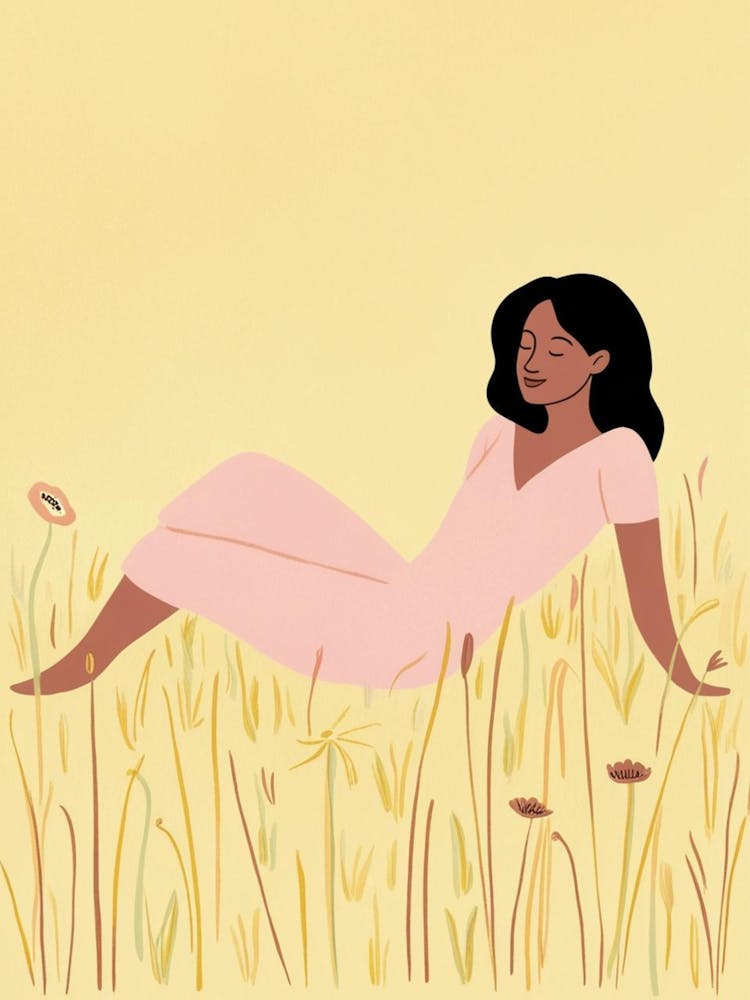 Woman In The Field