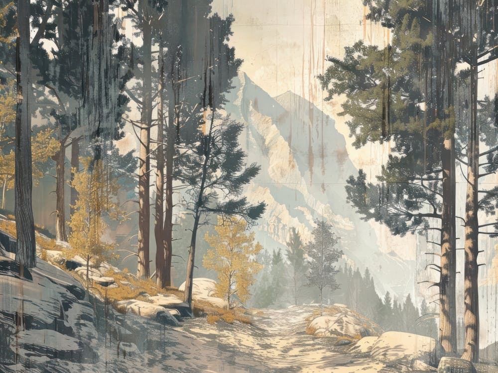 Vintage Woods 3
