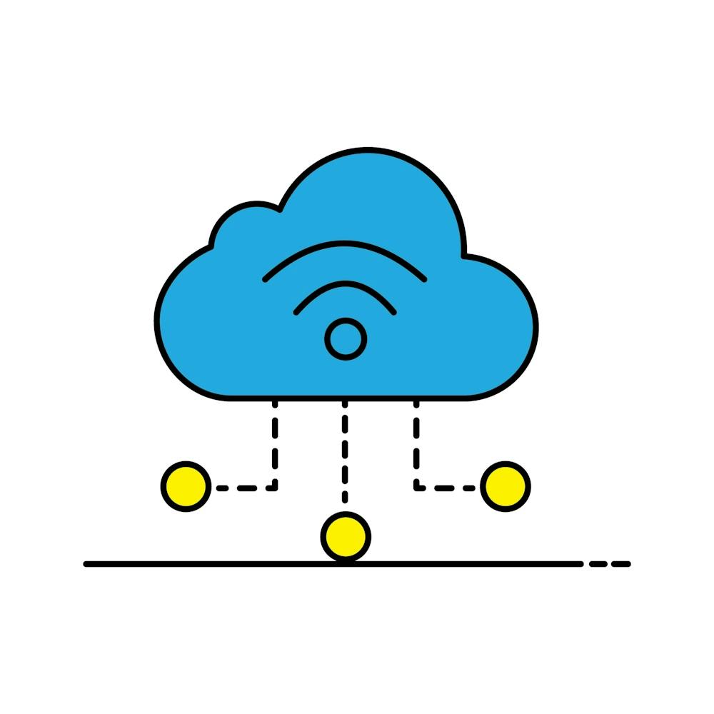 Cloud With Wifi