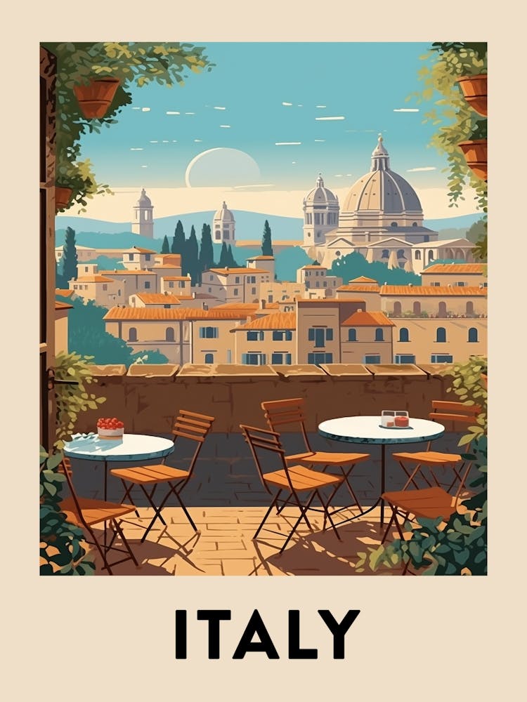 Vintage Travel Poster Italy 6