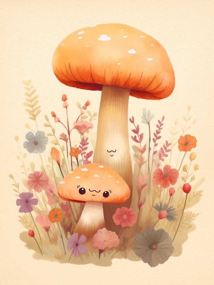 Cute Mushroom Nursery 11