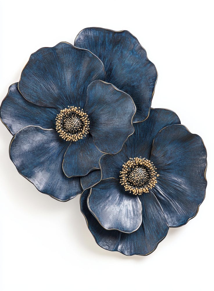 Blue Poppy Wall Art