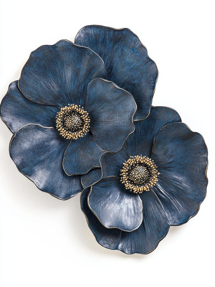 Blue Poppy Wall Art