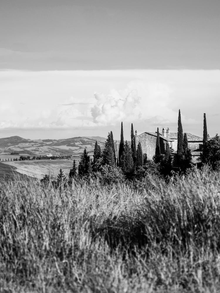 Italy Tuscany Villa 1 Bw