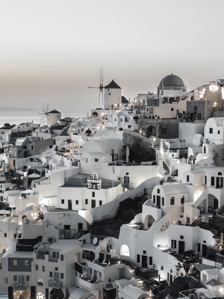 Evening In Oia, Santorini 1