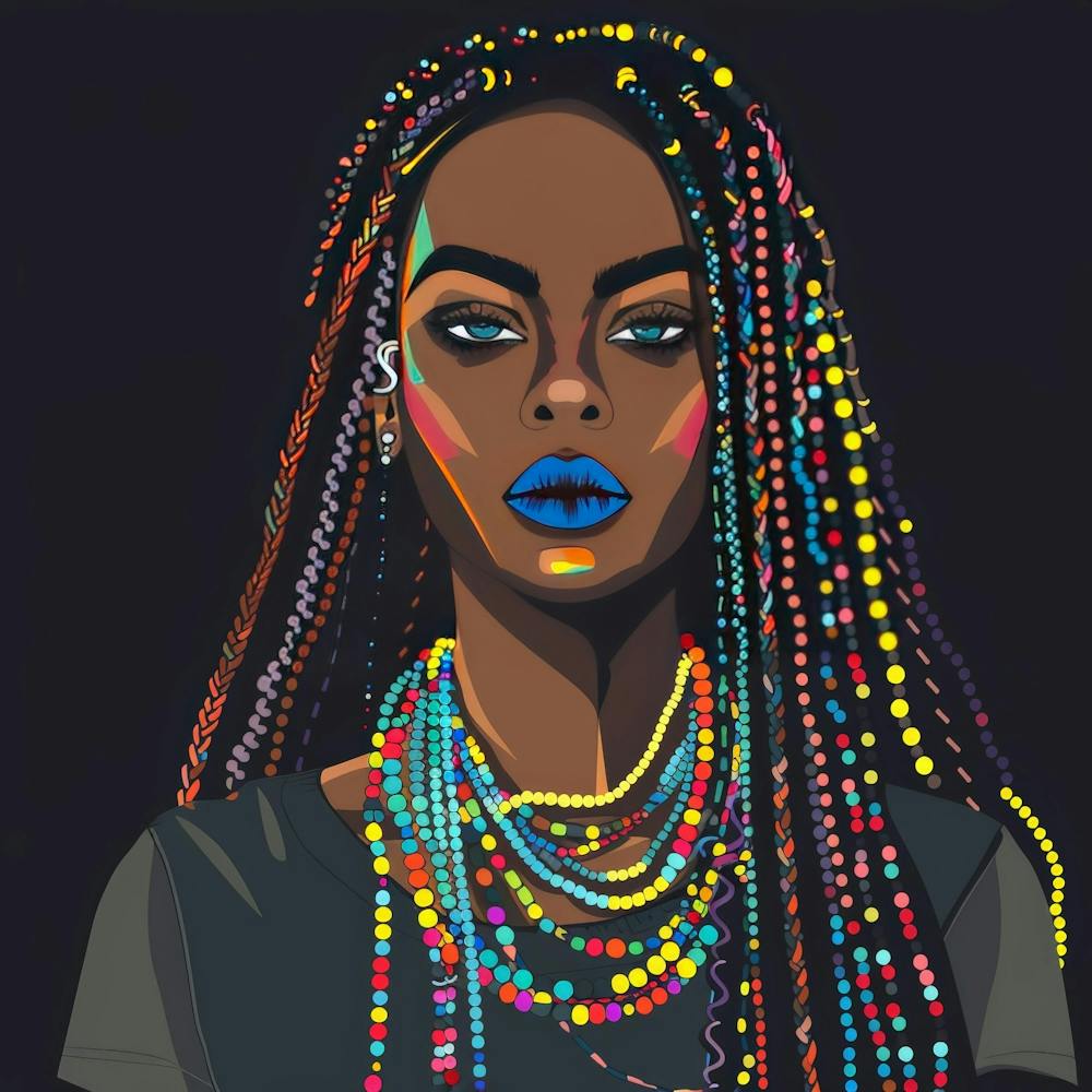 Afro Girl 36