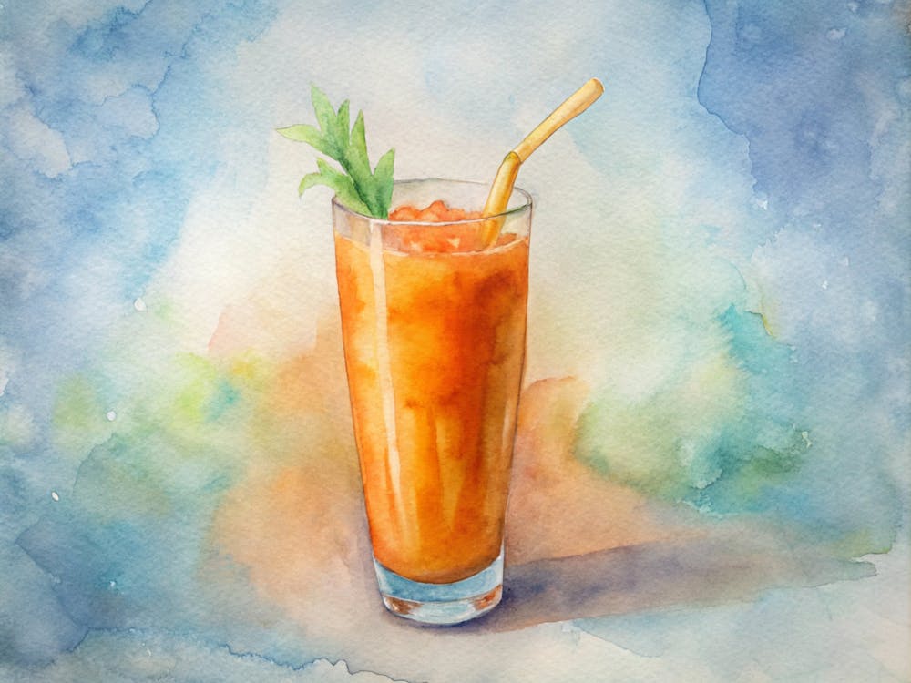 Orange Juice In A Glass