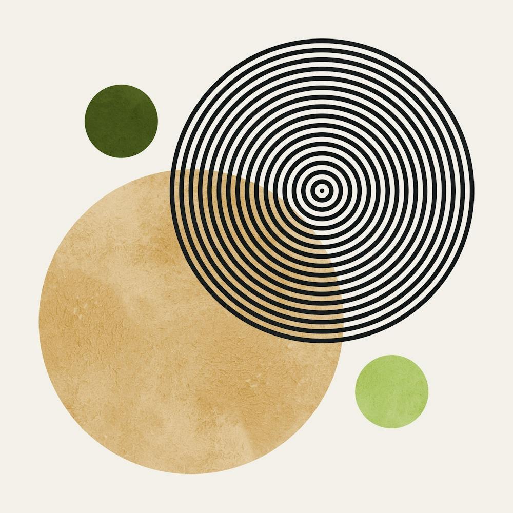 Circles and lines 25