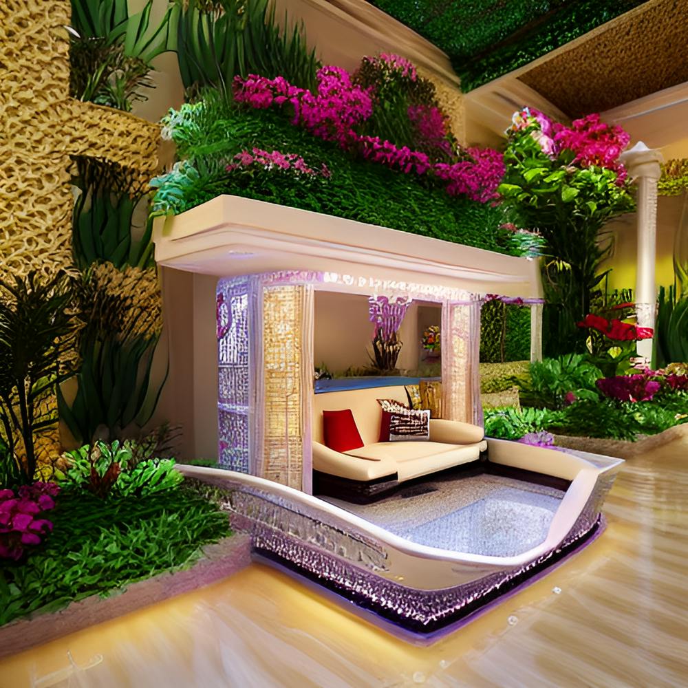 3d Rendering Of Hotel Lobby
