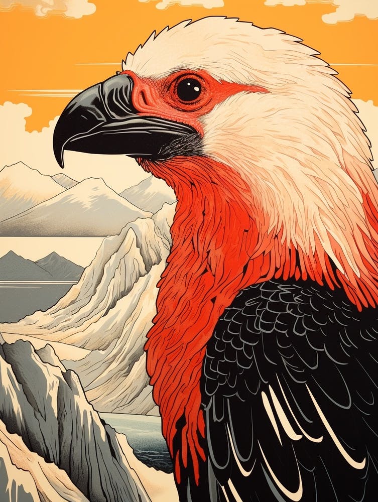 Bird Illustration California Condor 3