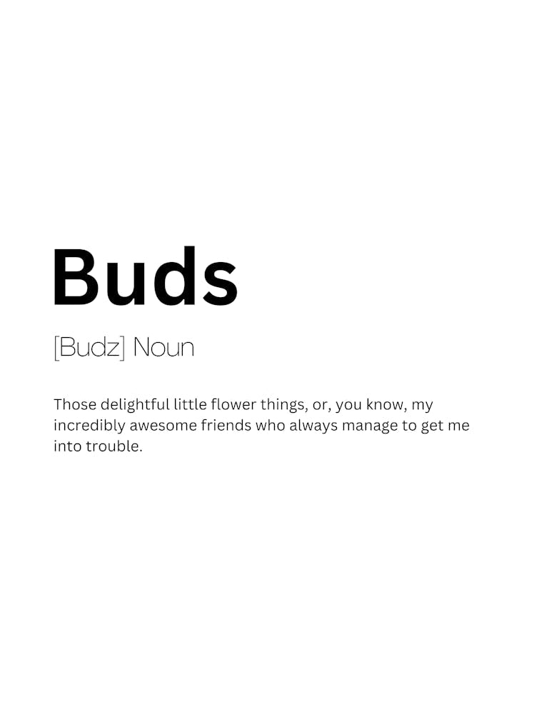 Buds Definition Meaning
