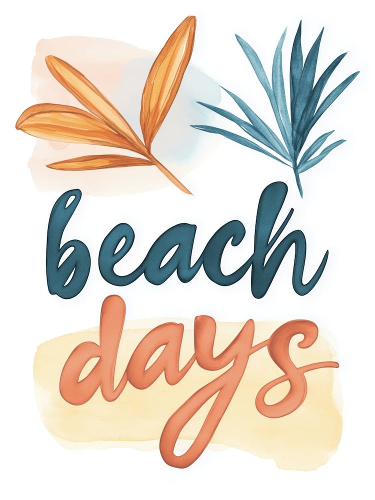 Beach Days No 1