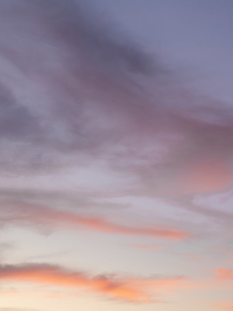 Colorful sunset sky