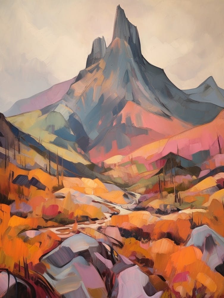 Cradle Mountain Australia 2 Mountain Painting