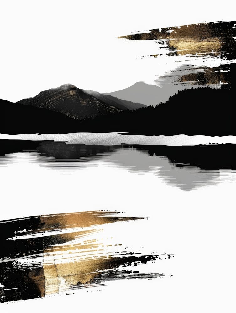 Abstract Brushstrokes 14