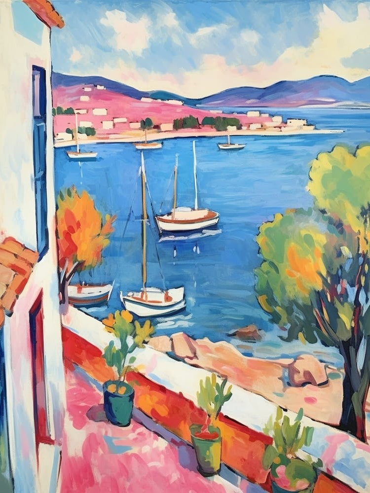 Bodrum Turkey 2 Fauvist Painting