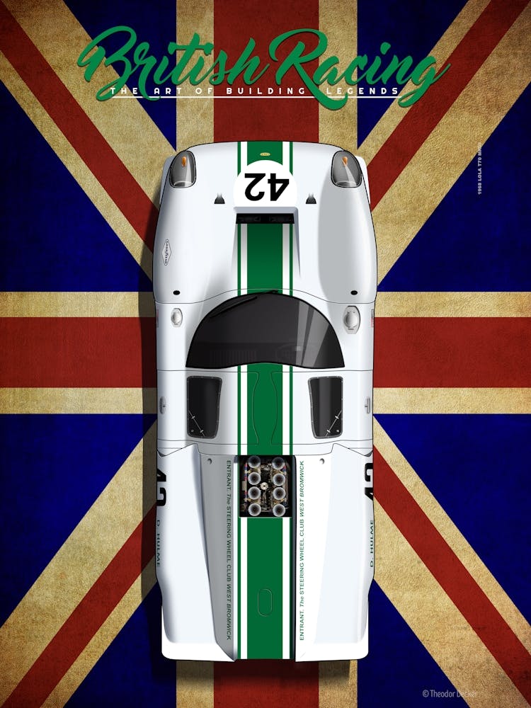 British Racing Lola T70 MK3 No.42