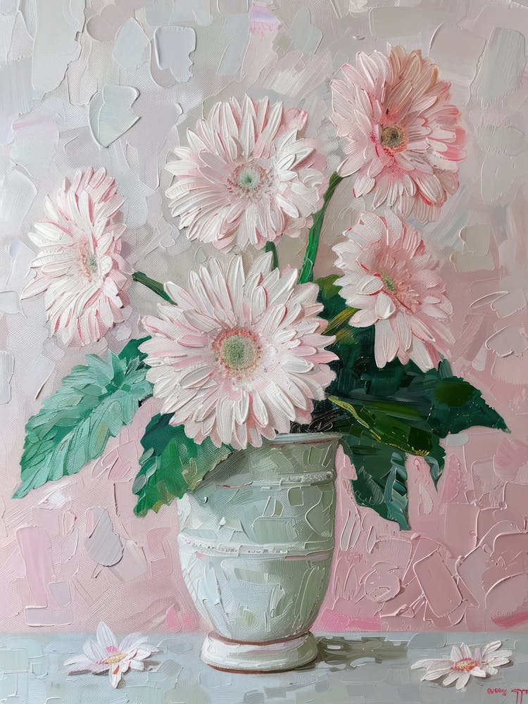 A World Of Flowers Gerbera 2 Painting