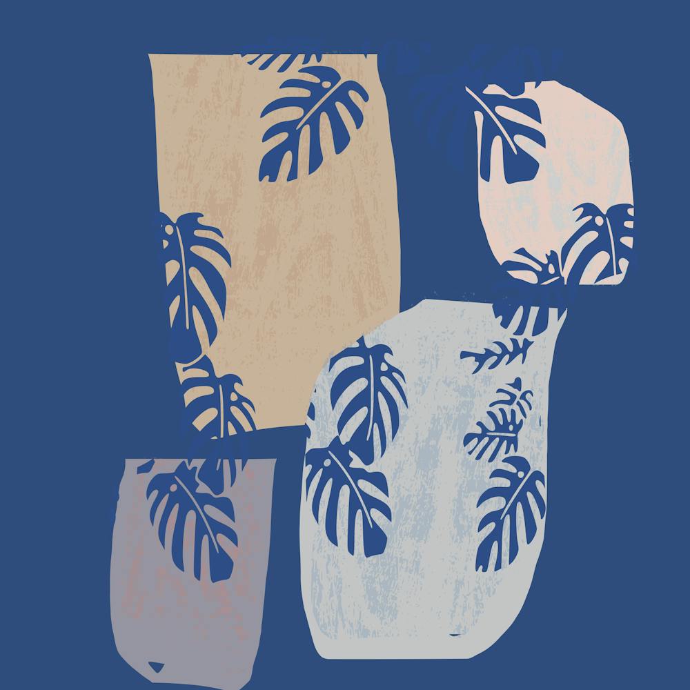 Botanical Medley Tropical Leaves