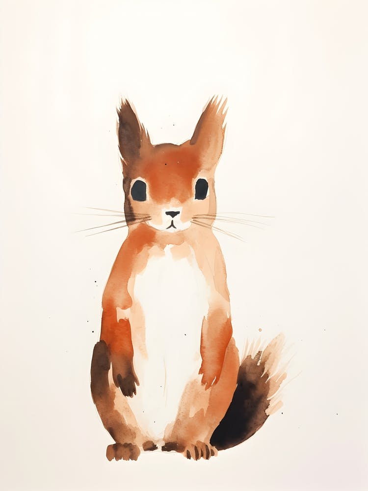 Squirrel Painting