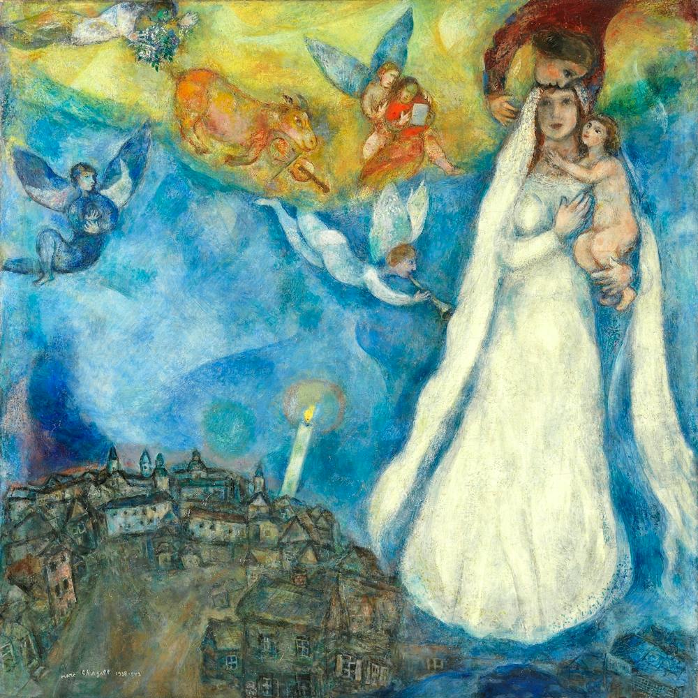 Marc Chagall The Virgin Of The Village