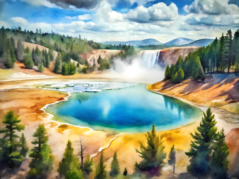 Yellowstone National Park Usa 2