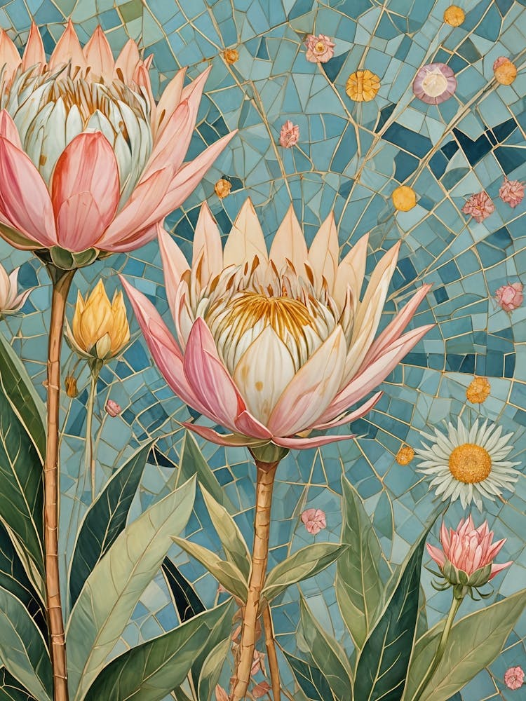 Mosaic Proteas