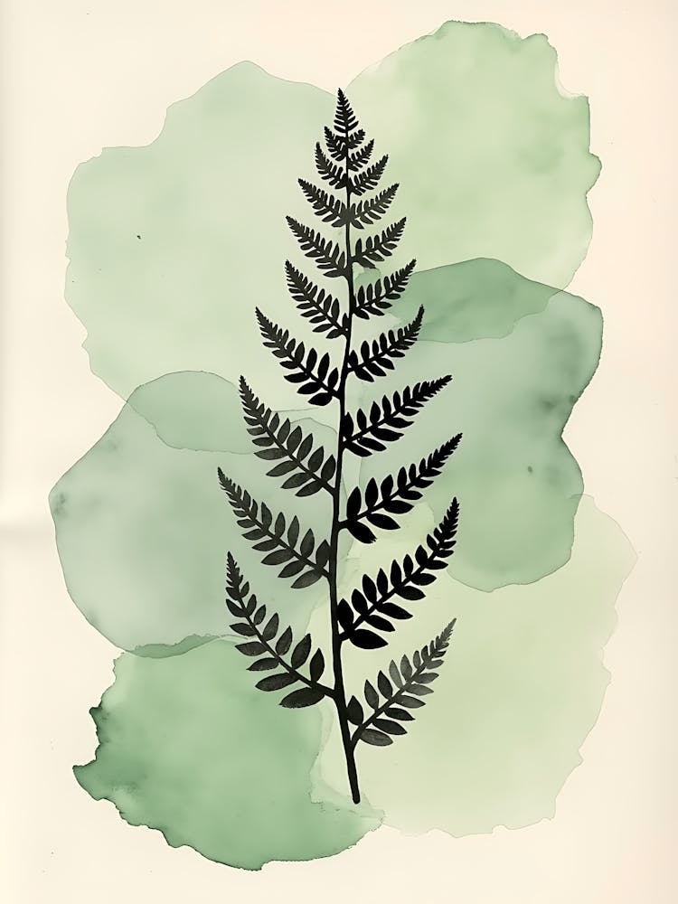 Botanical Flow In Sage Wash