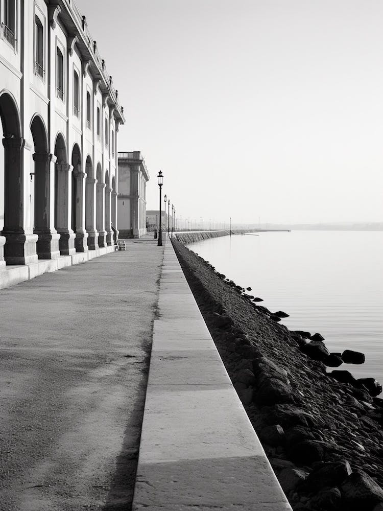 Ancona, Italy,  Black And White Analogue Photography  1