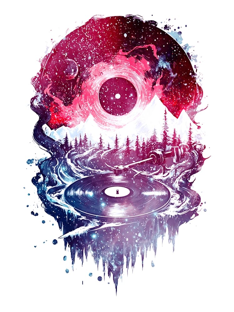 Starry Sky vinyl music