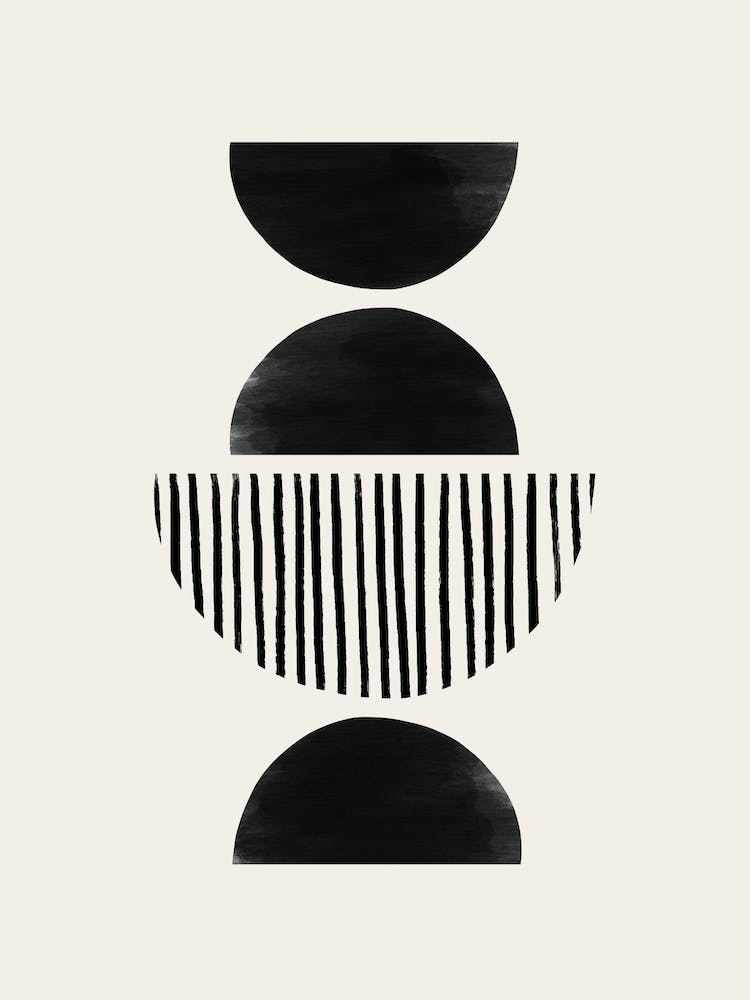 Balancing Stripes 2 Black