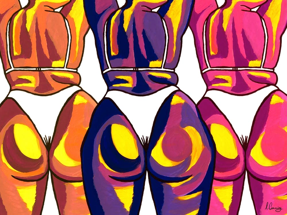 Multicolour Bums
