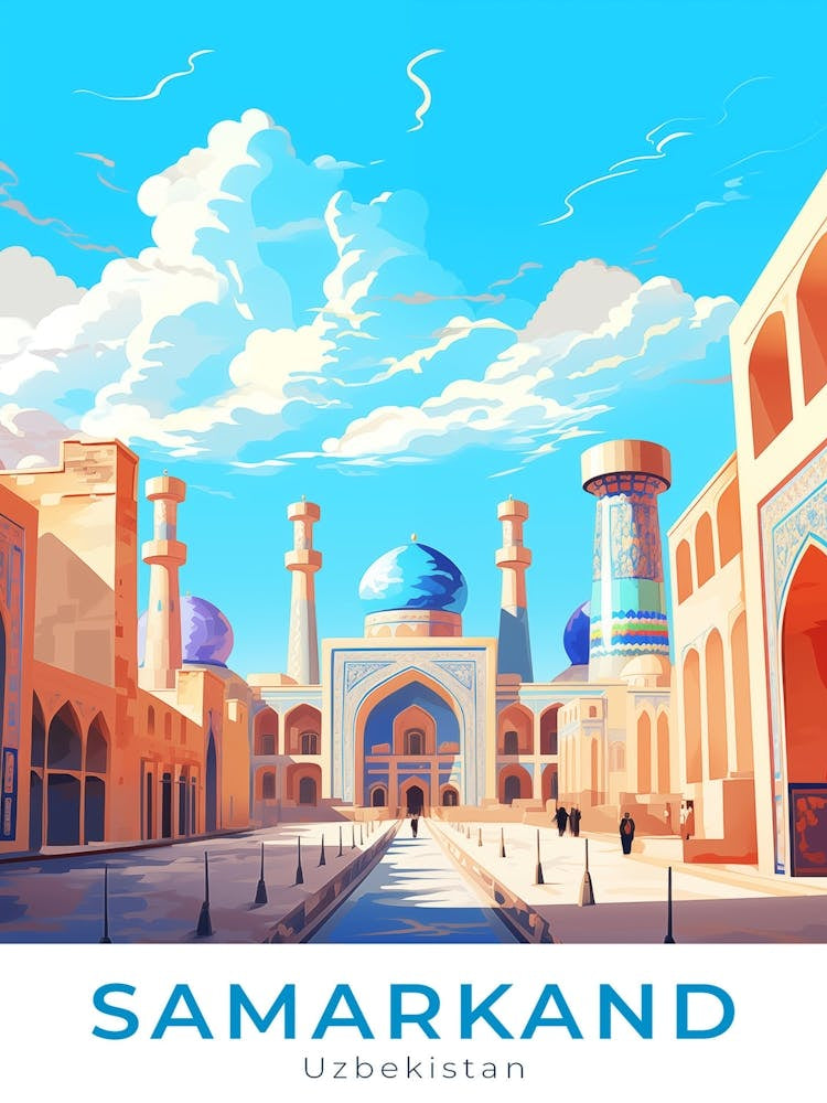 Uzbekistan Samarkand Travel
