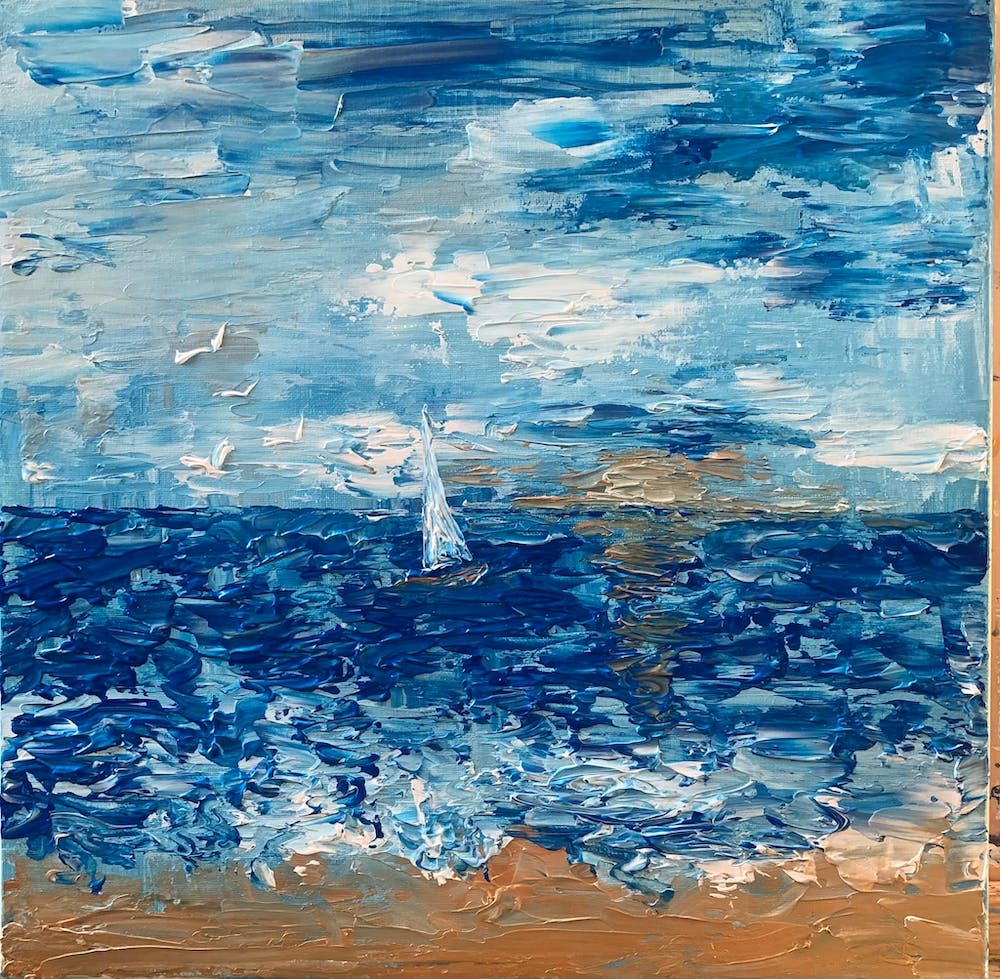 Sailboat On The Beach