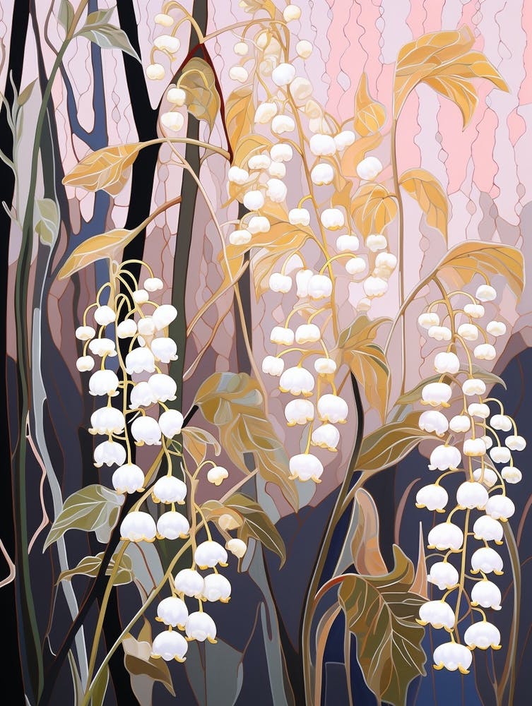 Lily Of The Valley 1 Flower Painting