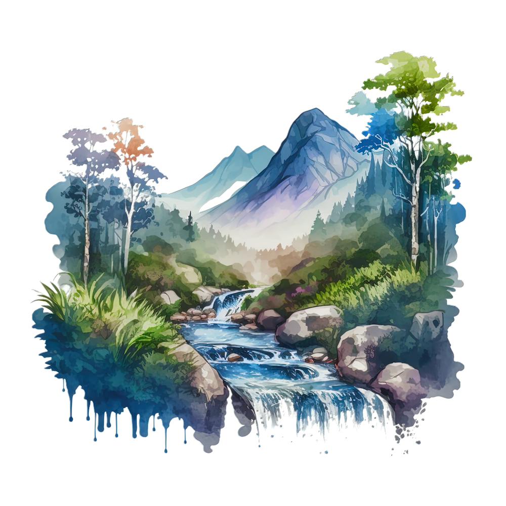Watercolor Landscape 1
