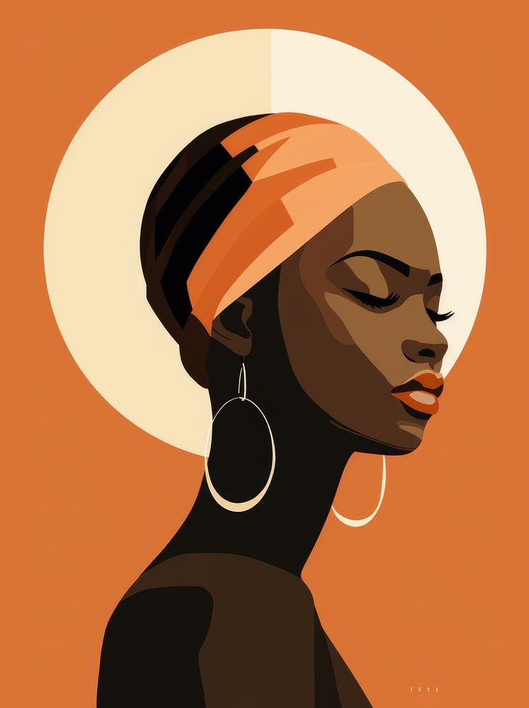 African Woman 55