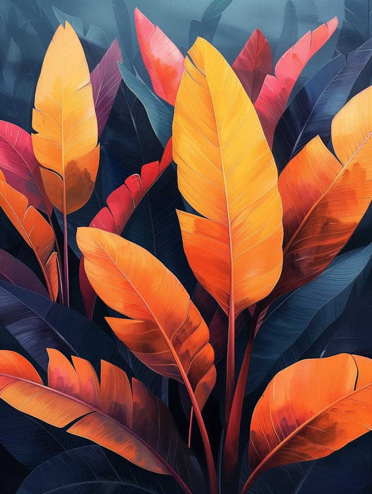 Tropical Leaves 4