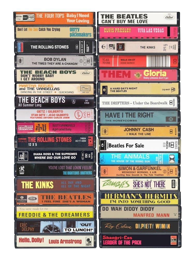 Musique de 1964 - Impression Cassette - Né en '64