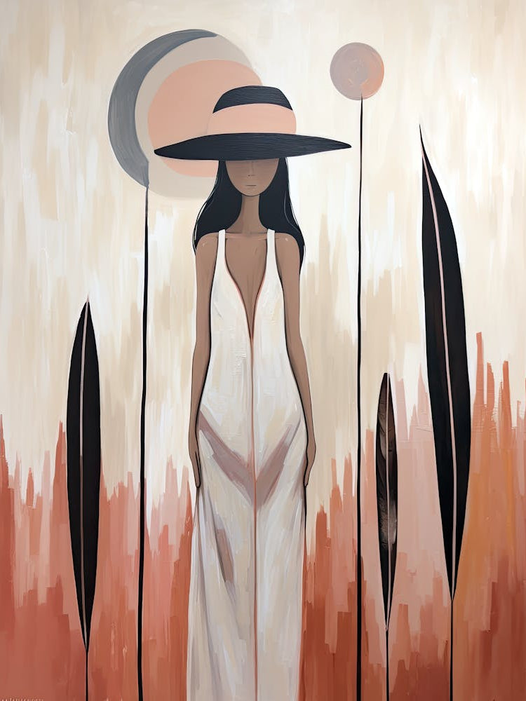 Sacred Reflections, Boho Art Style