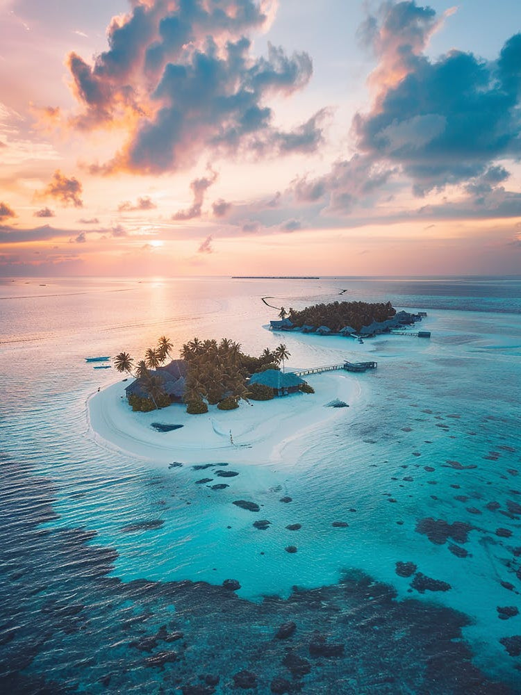 Sunset In The Maldives 1