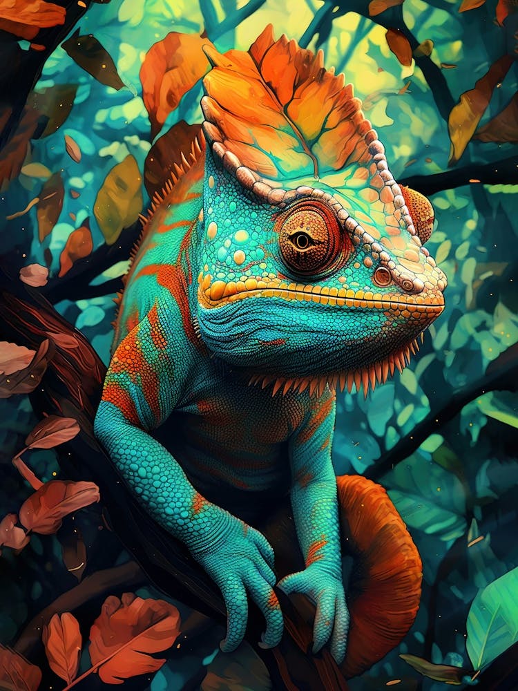 Animal Caméléon
