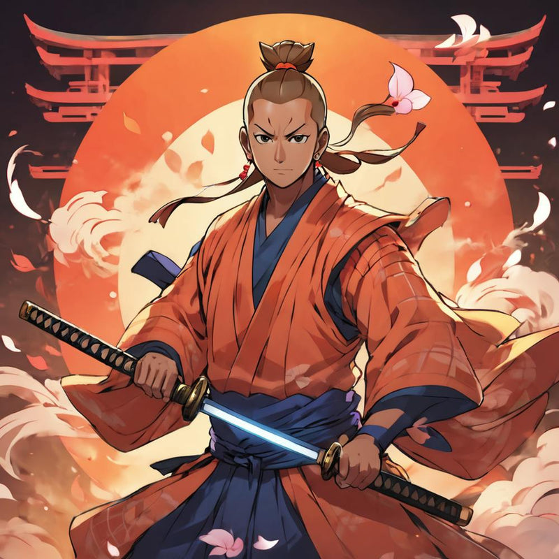 Yogi Adityanath as a Samurai