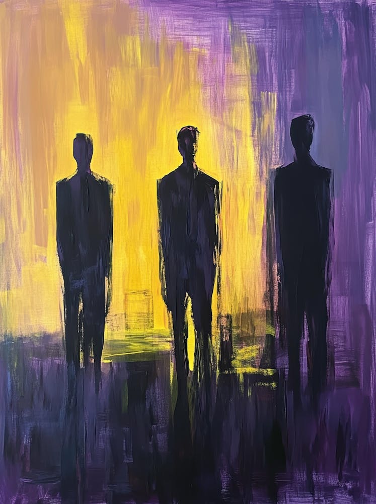 Three Men In Suits 1