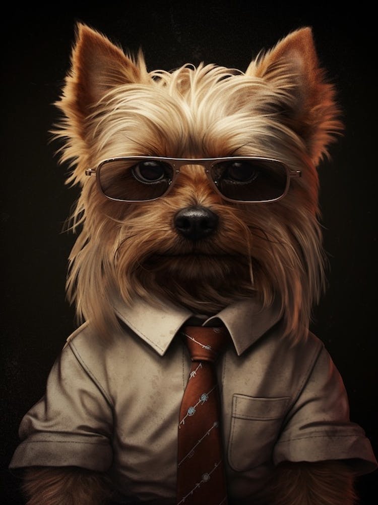 Gangster Dog Silky Terrier 2