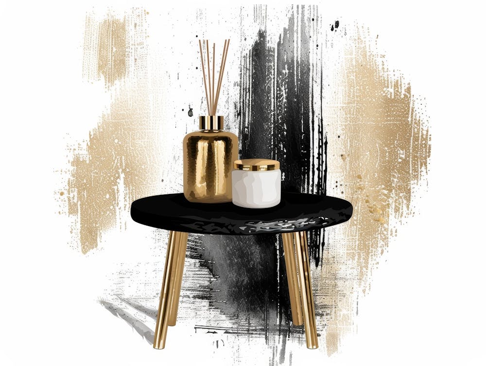 Gold And Black 88