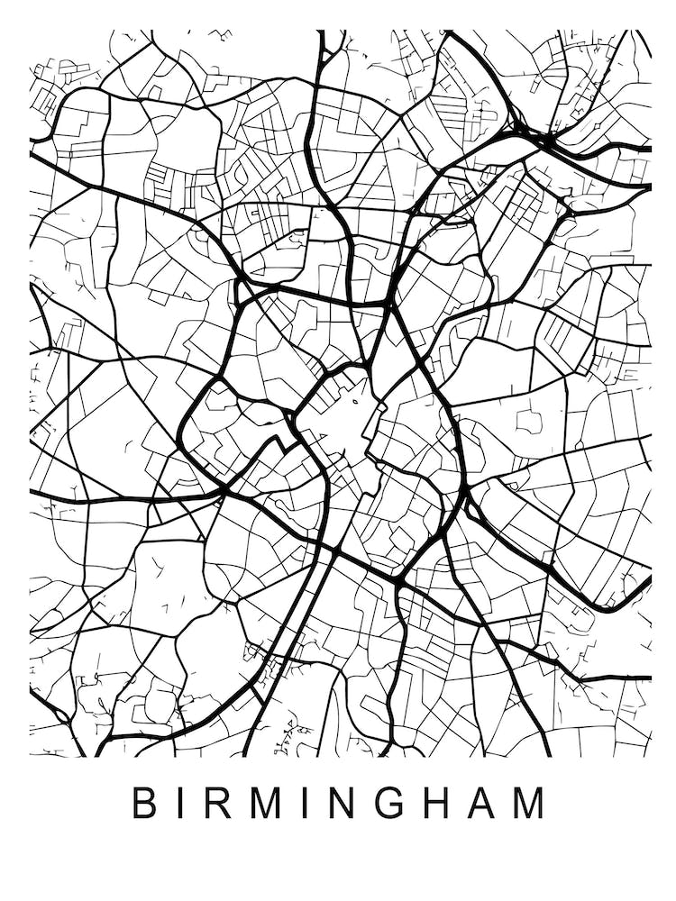 Birmingham Map