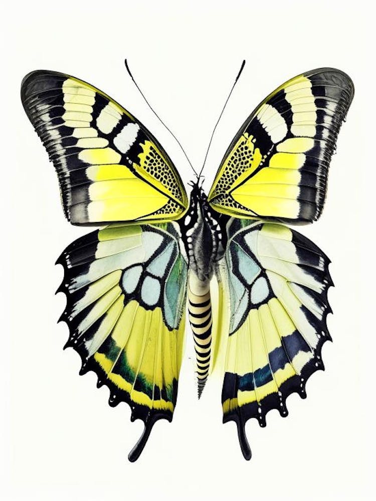 Swallowtail Butterfly Decoupage 1