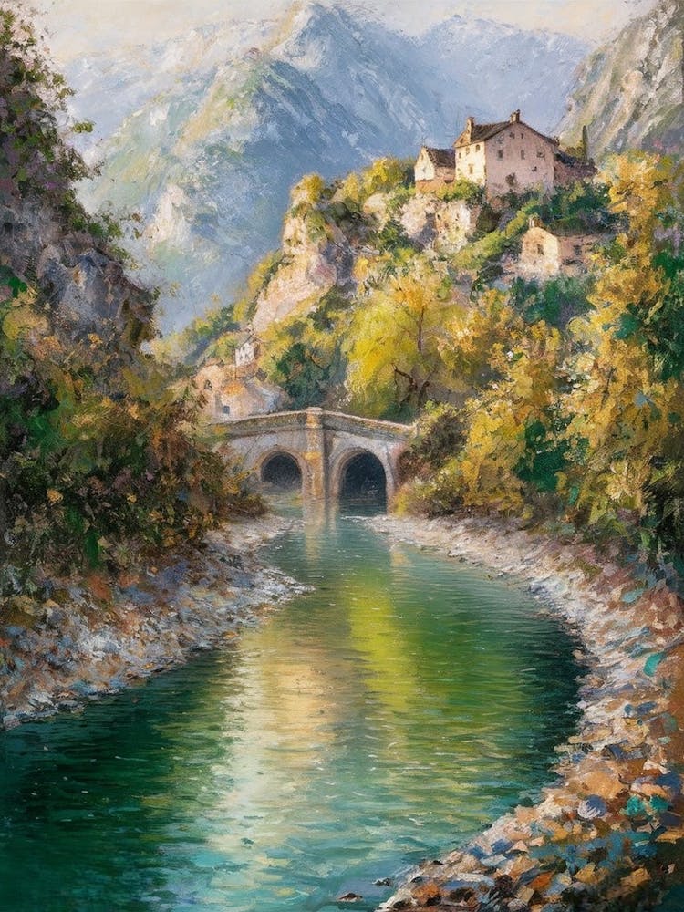 River In The Mountains 1