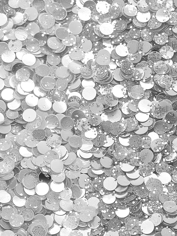 Silver Confetti